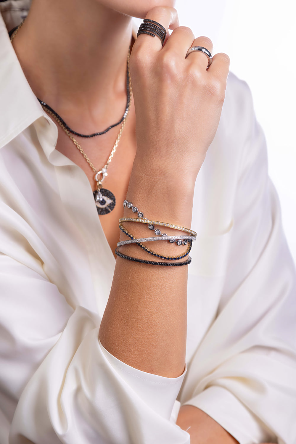 Chanel Set Diamond Bracelet