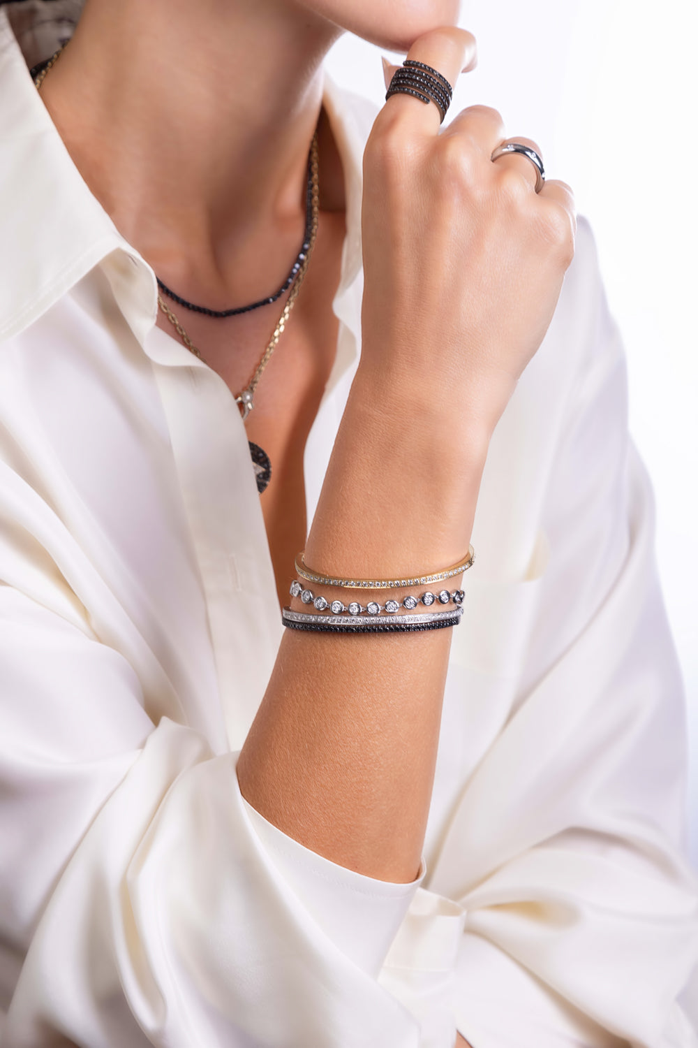 Chanel Set Diamond Bracelet