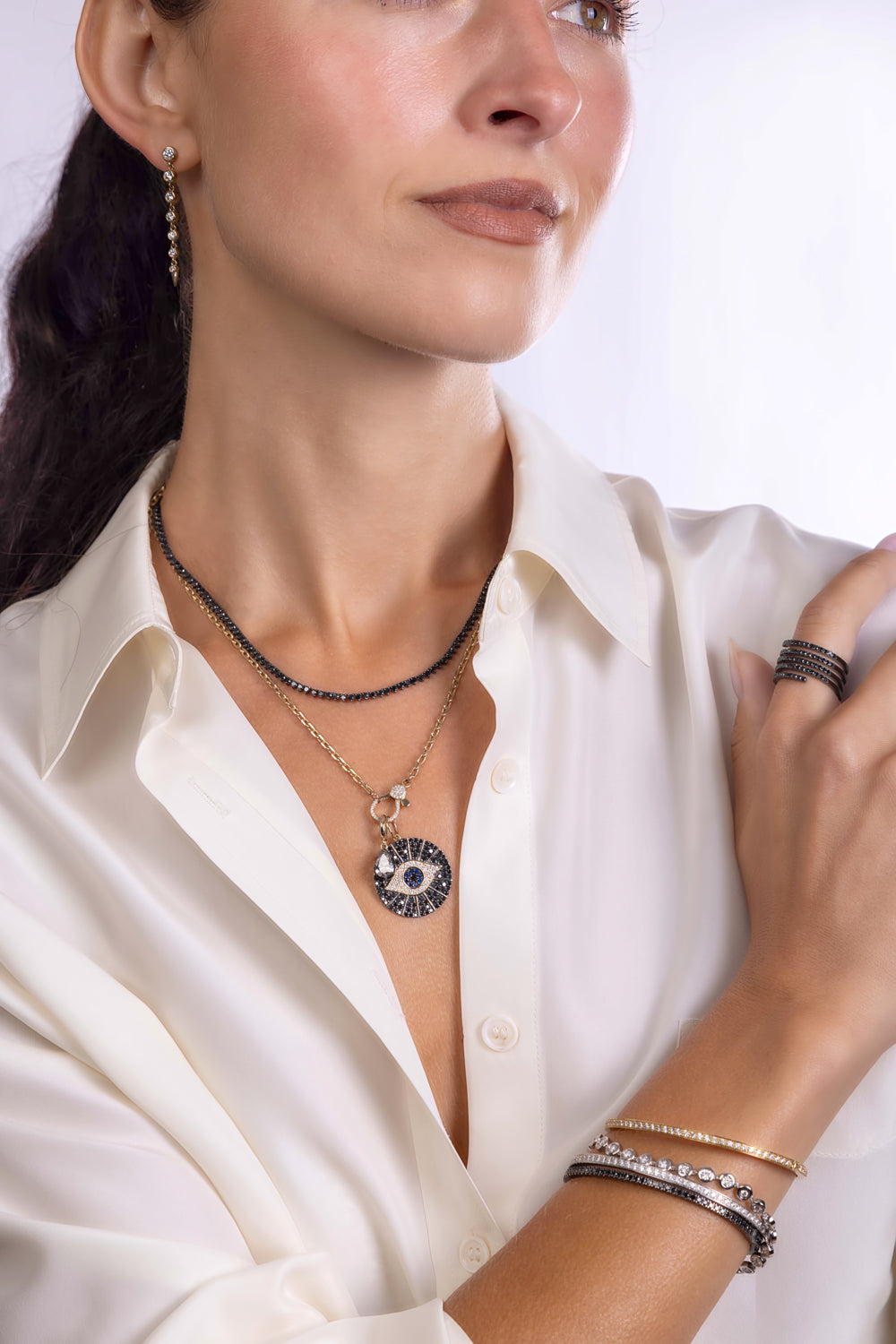 Chanel Set Diamond Bracelet