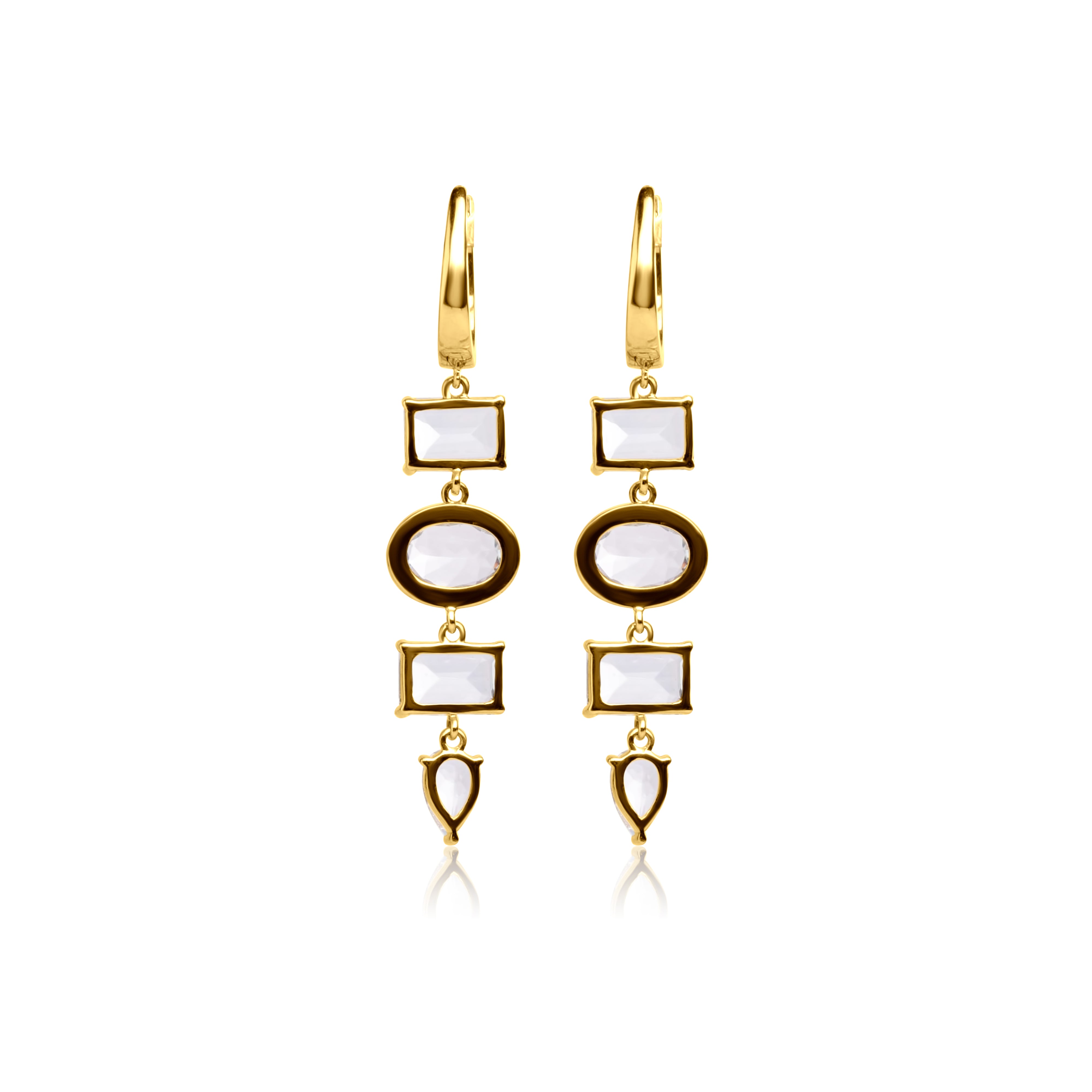 Aquamarine Drop Earrings