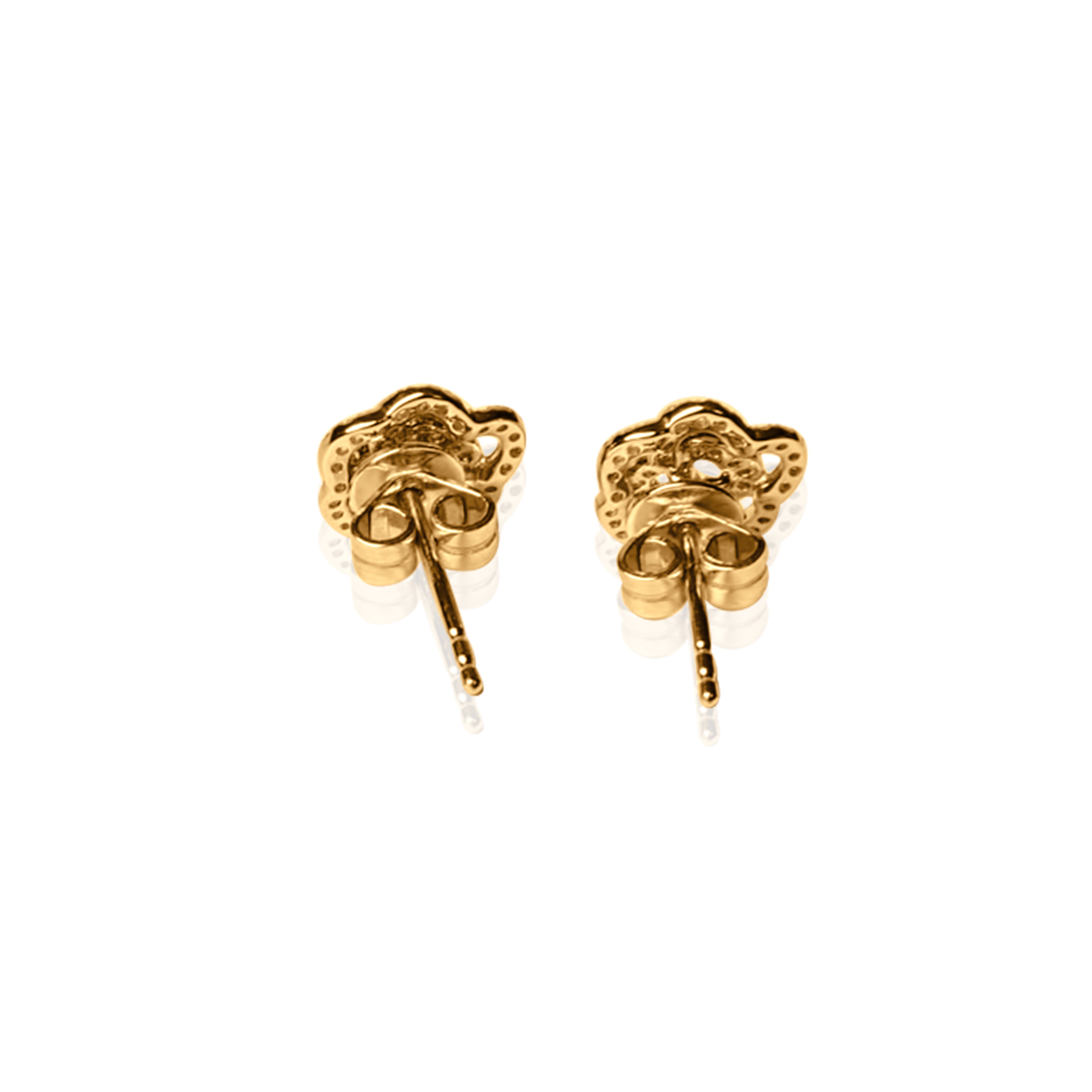 Camellia Diamond Studs