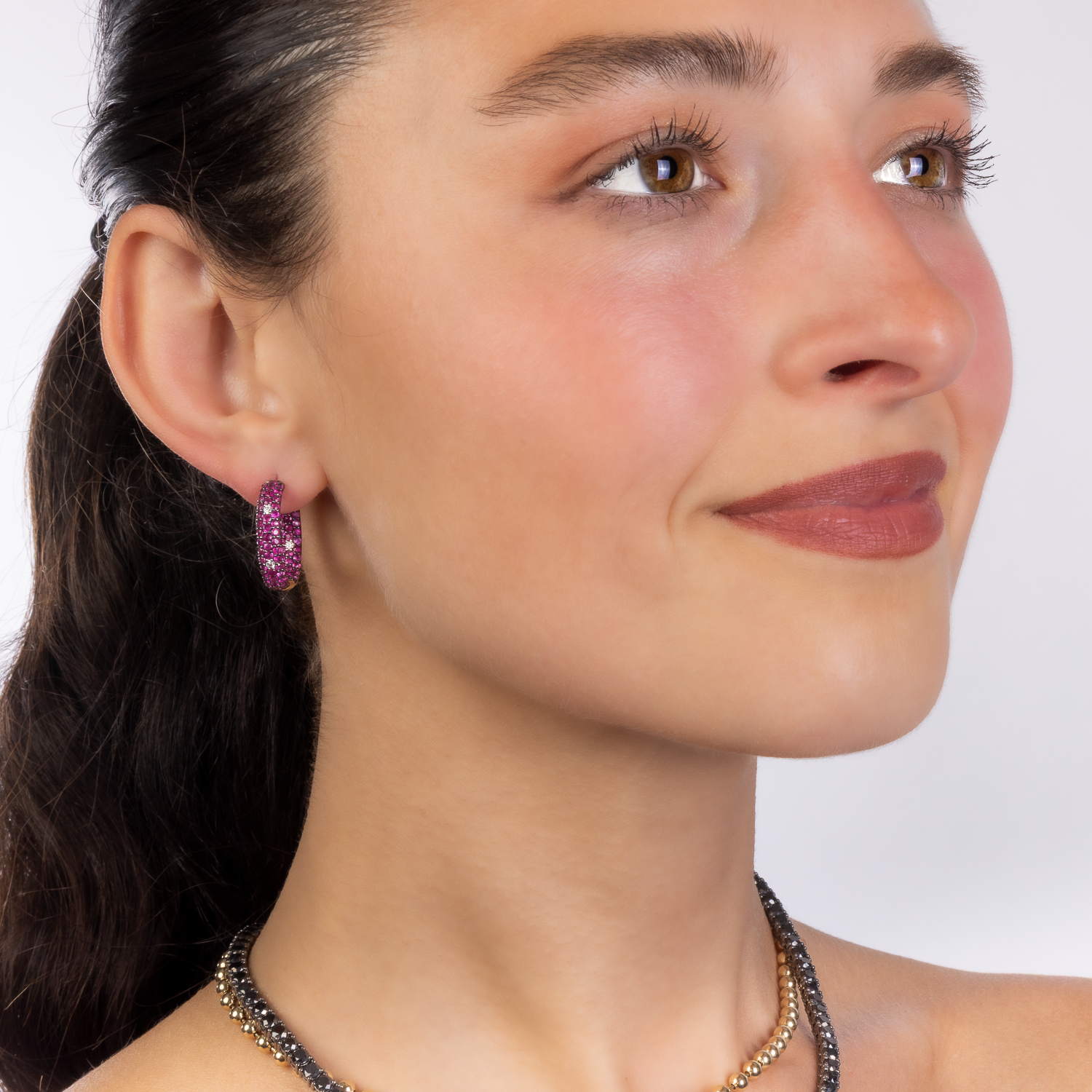 Dreaming in Ruby Earrings