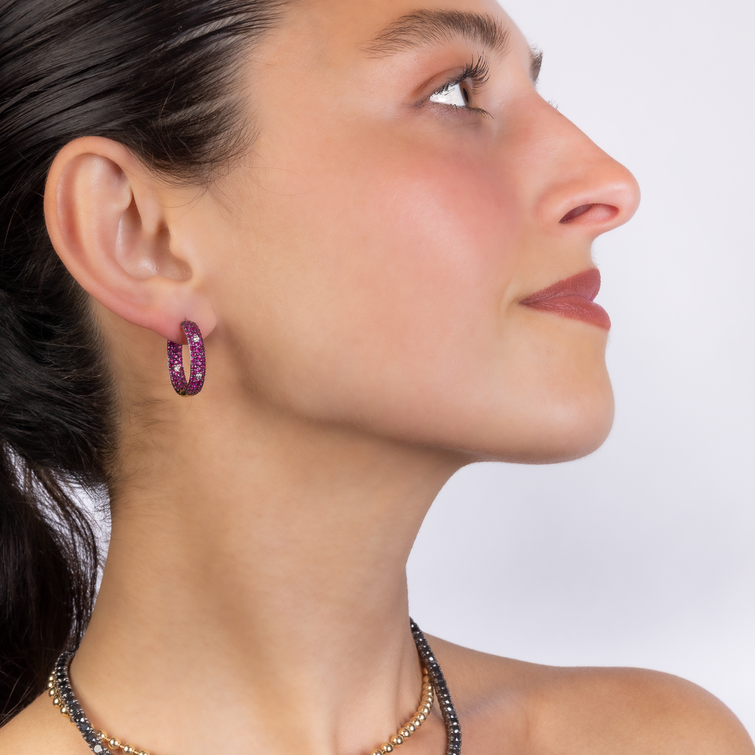Dreaming in Ruby Earrings