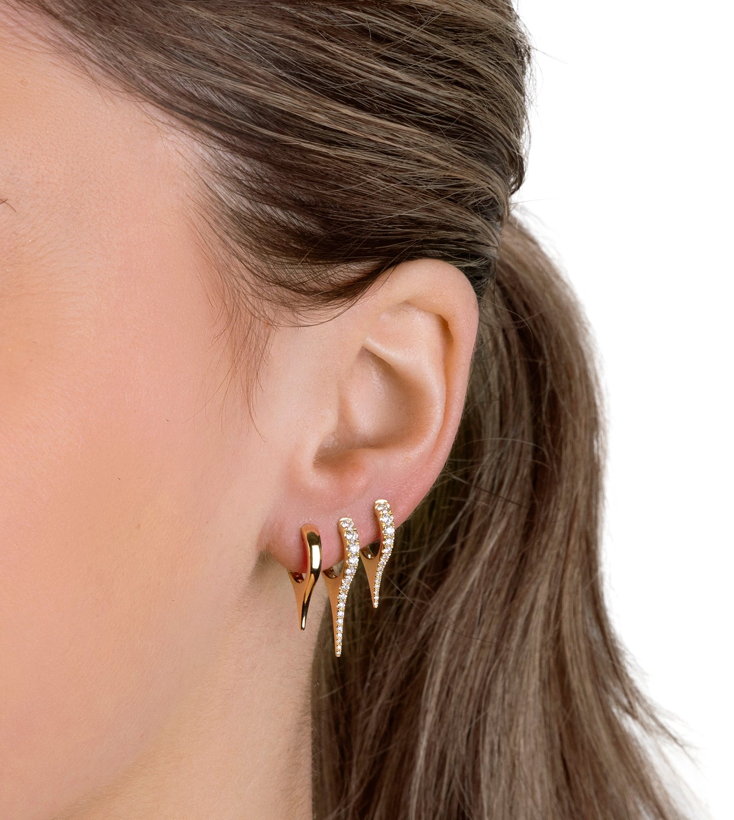 Diamond Dagger Earrings