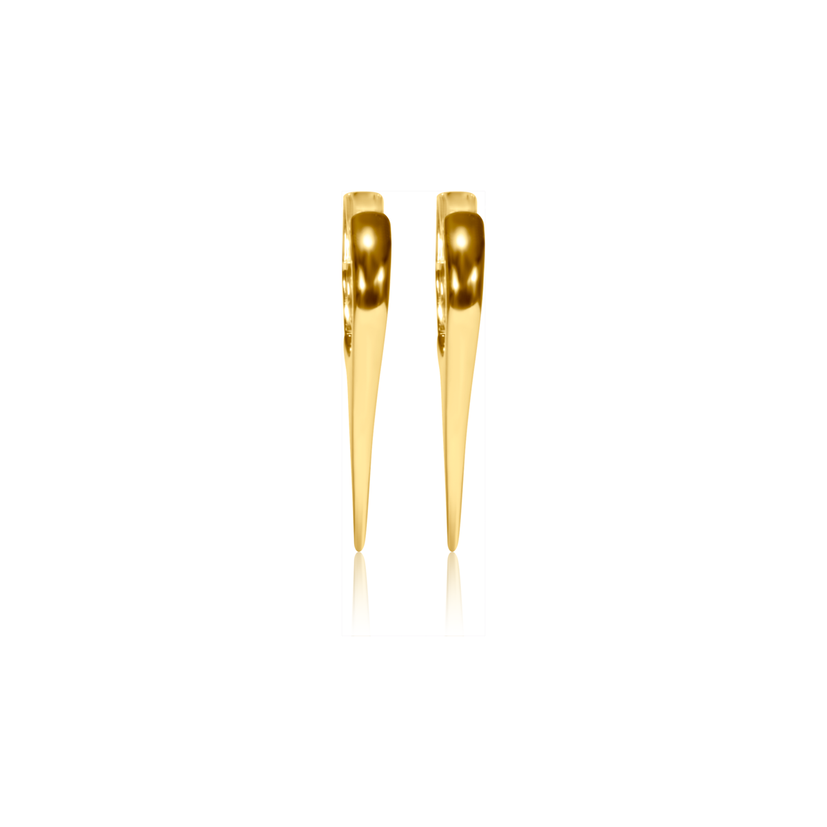 Gold Dagger Earrings