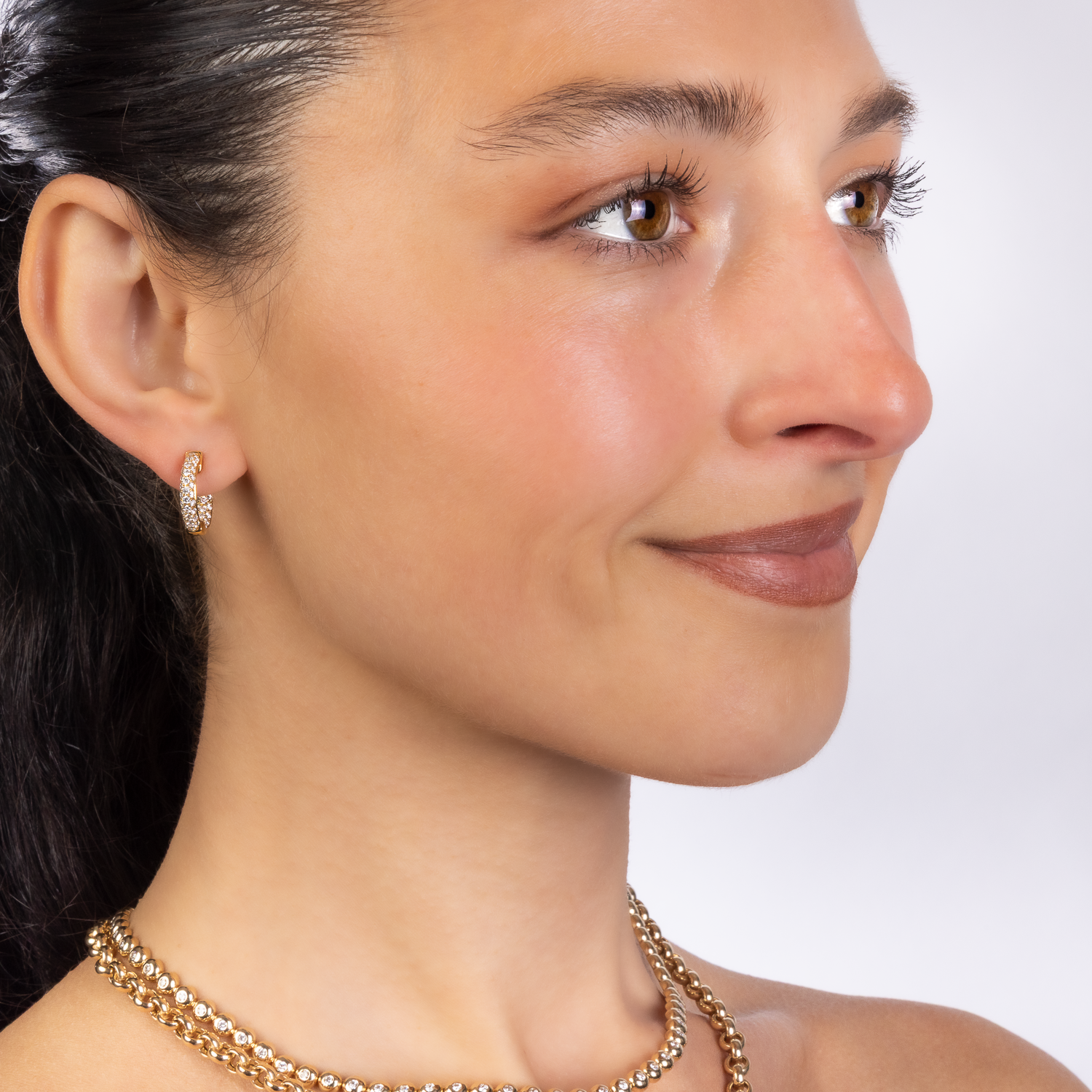 All Around Diamond Huggies