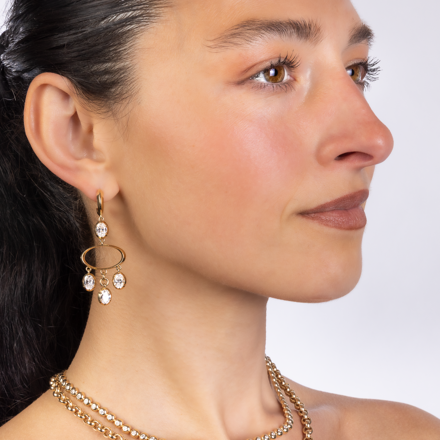 Chandelier Lab Diamond Earrings