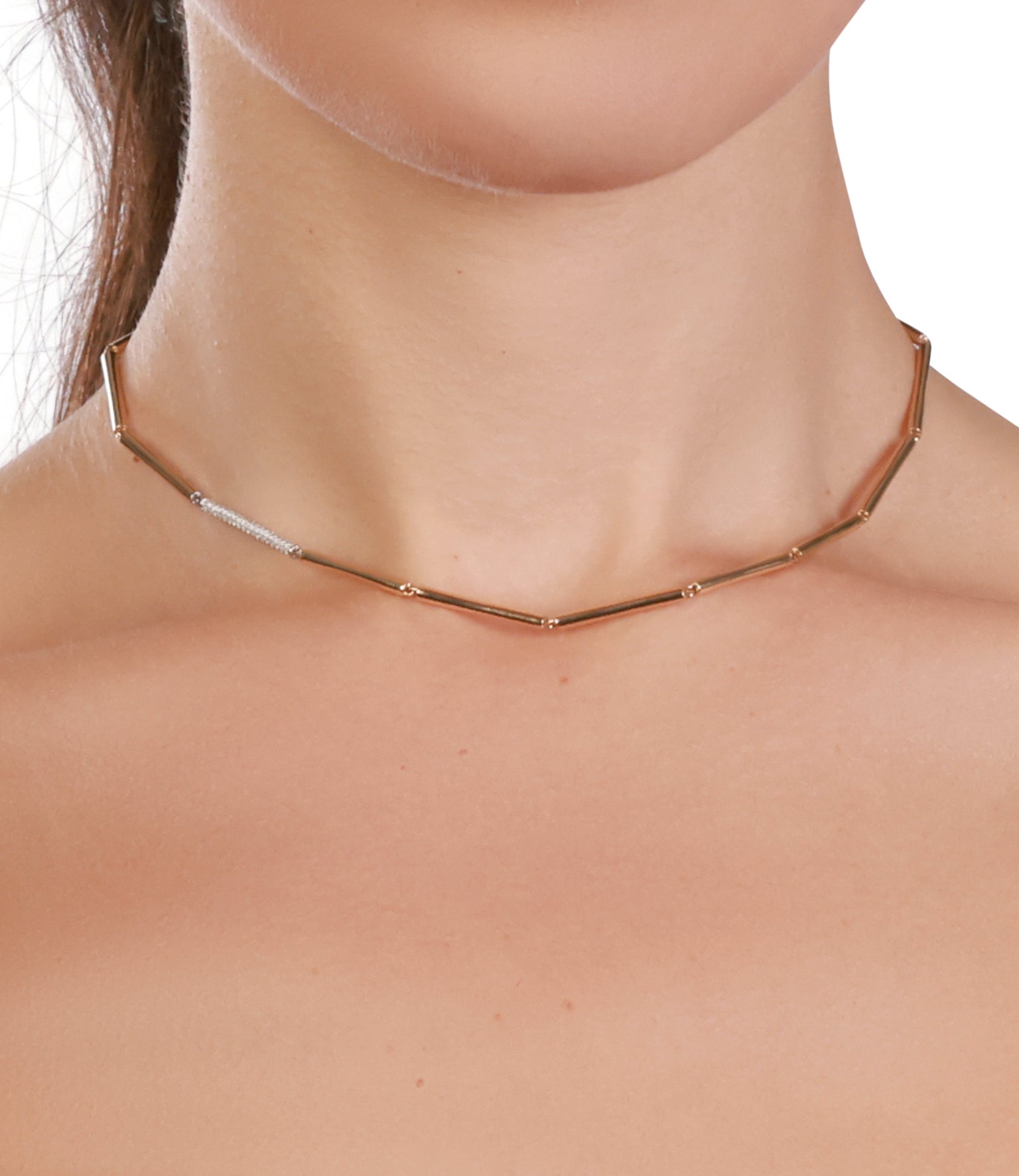 Diamond Long Link Necklace