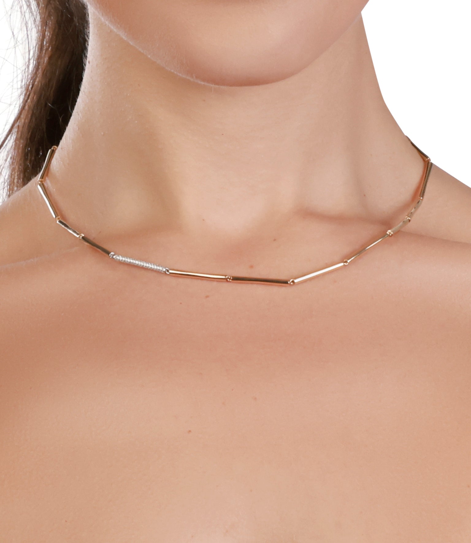 Diamond Long Link Necklace