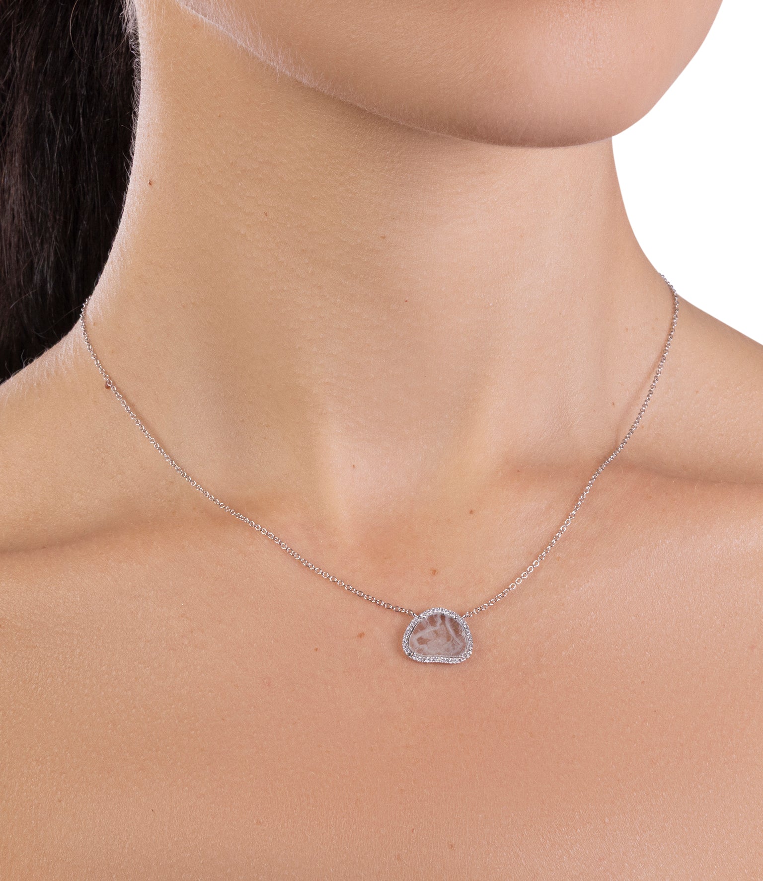 Diamond Slice Necklace