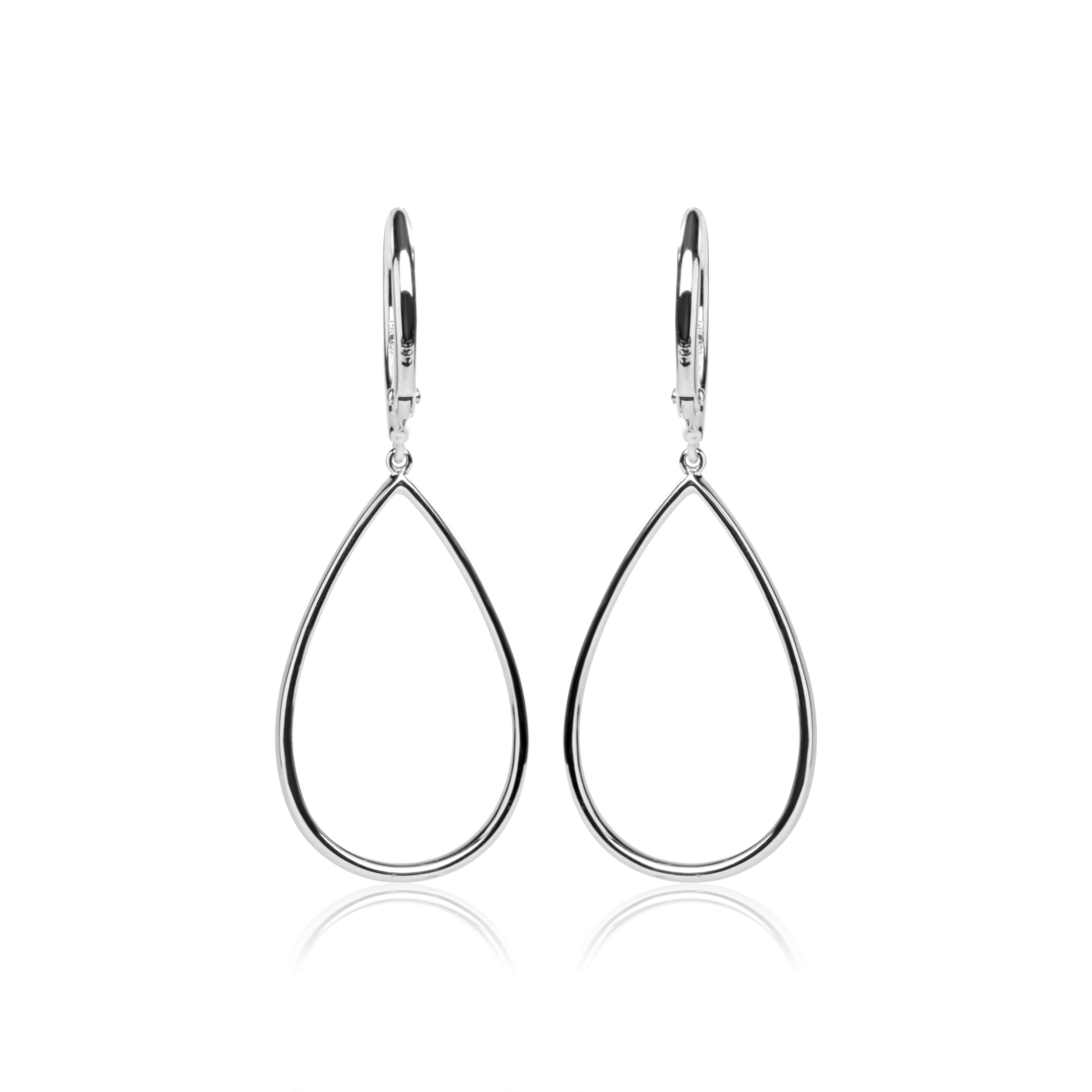 Diamond Teardrop Earrings