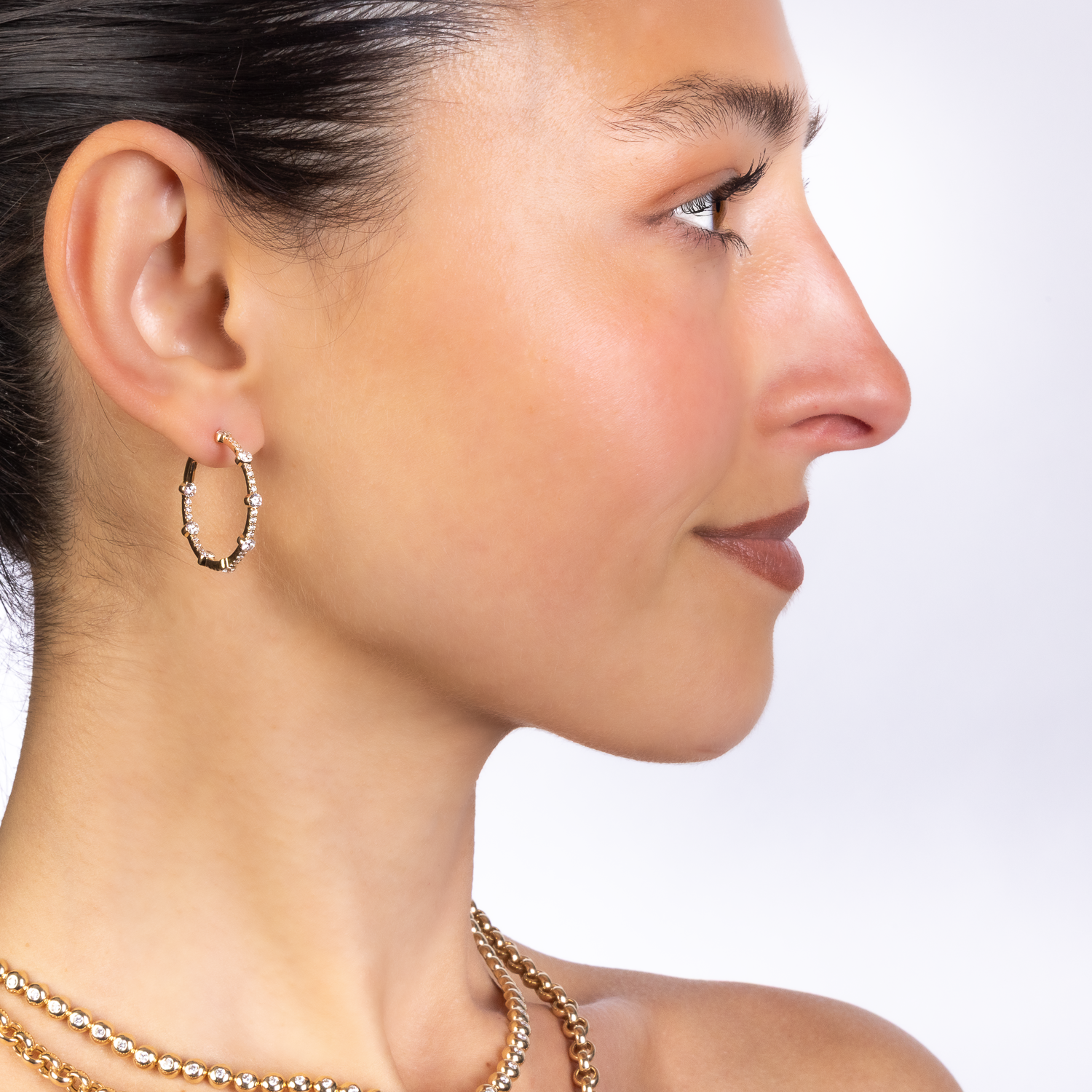 Diamond All Around Station Hoops