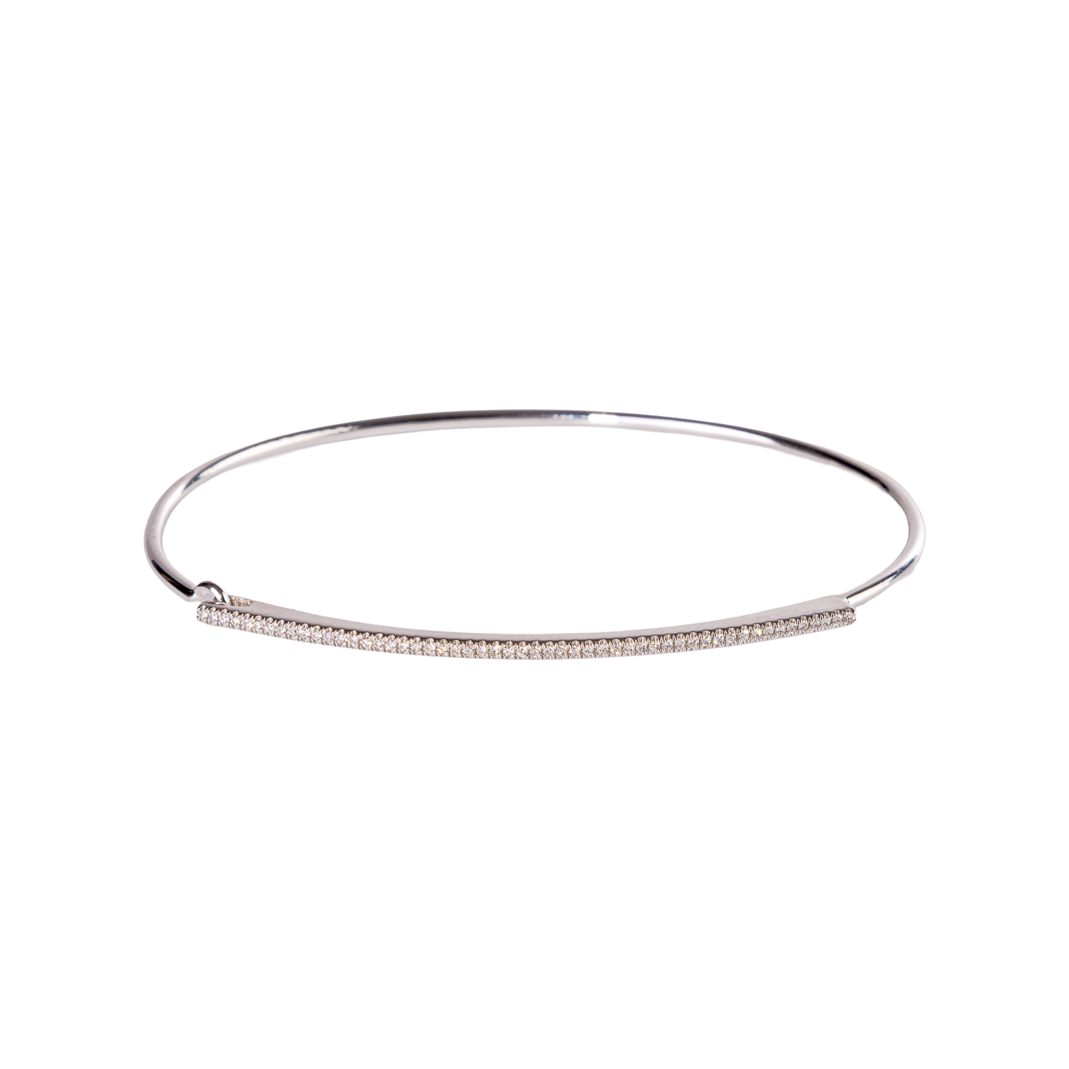 Skinny Diamond Bar Bangle