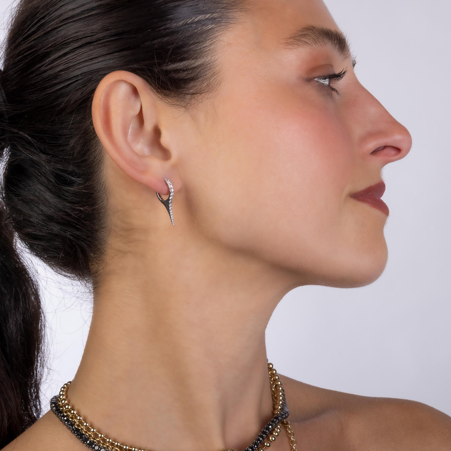 Diamond Dagger Earrings