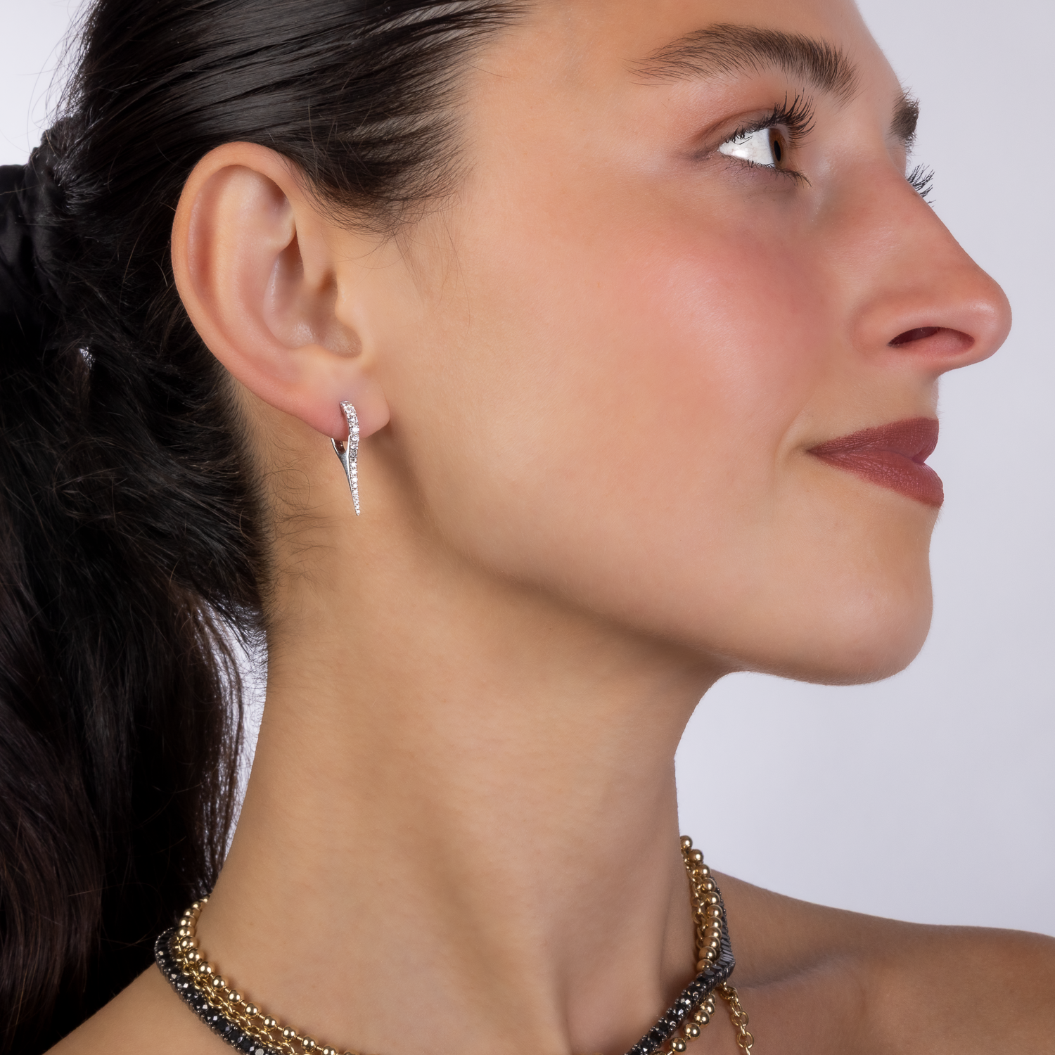 Diamond Dagger Earrings