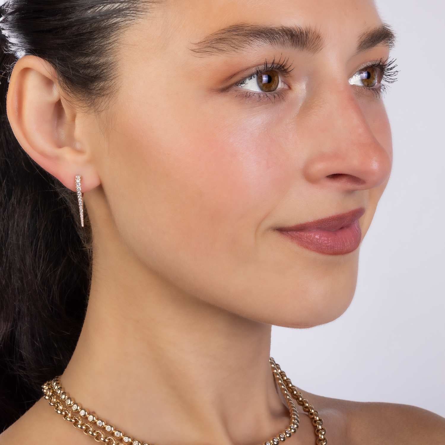 Diamond Dagger Earrings