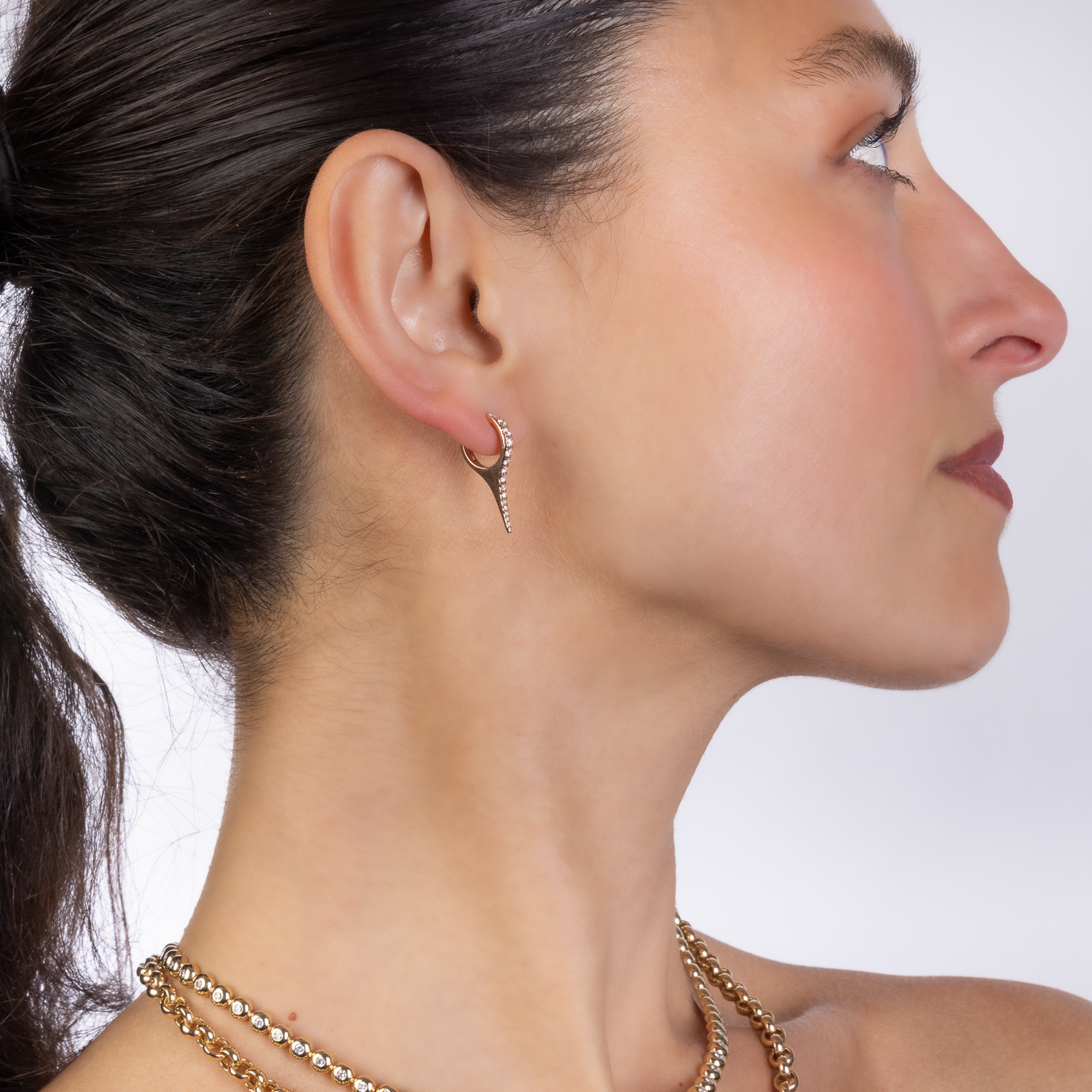 Diamond Dagger Earrings