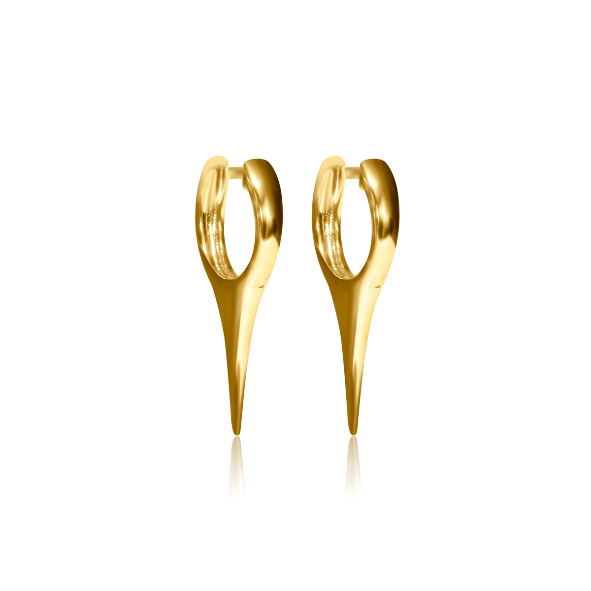 Gold Dagger Earrings