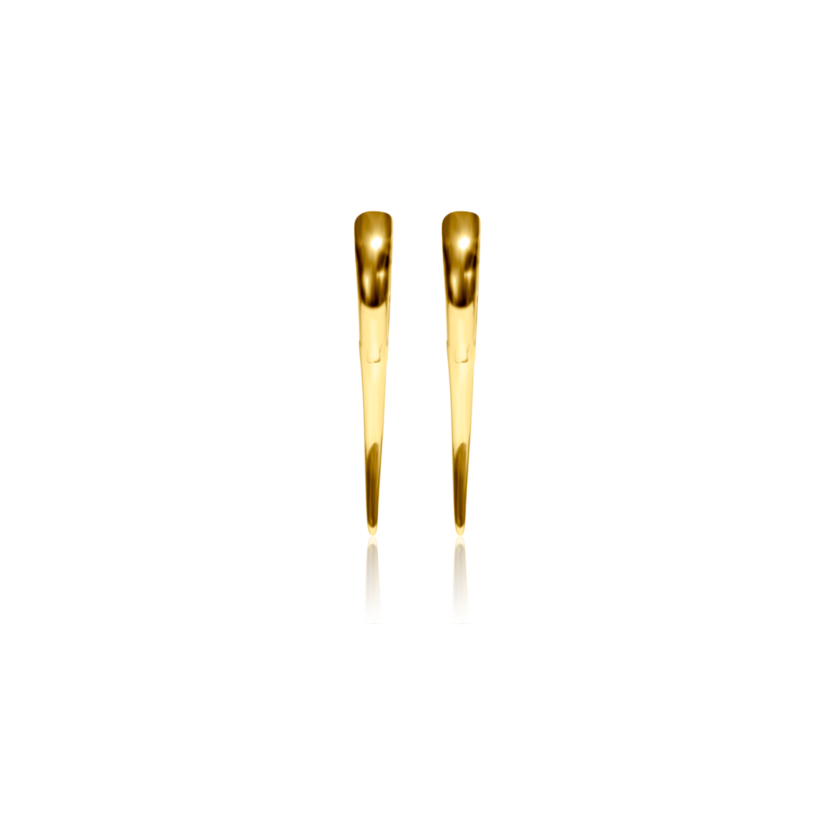 Gold Dagger Earrings