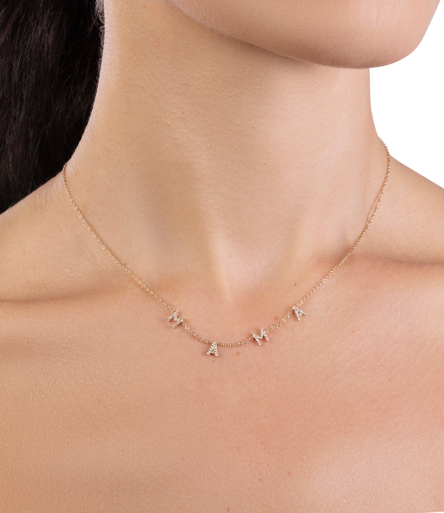 MAMA Diamond Necklace