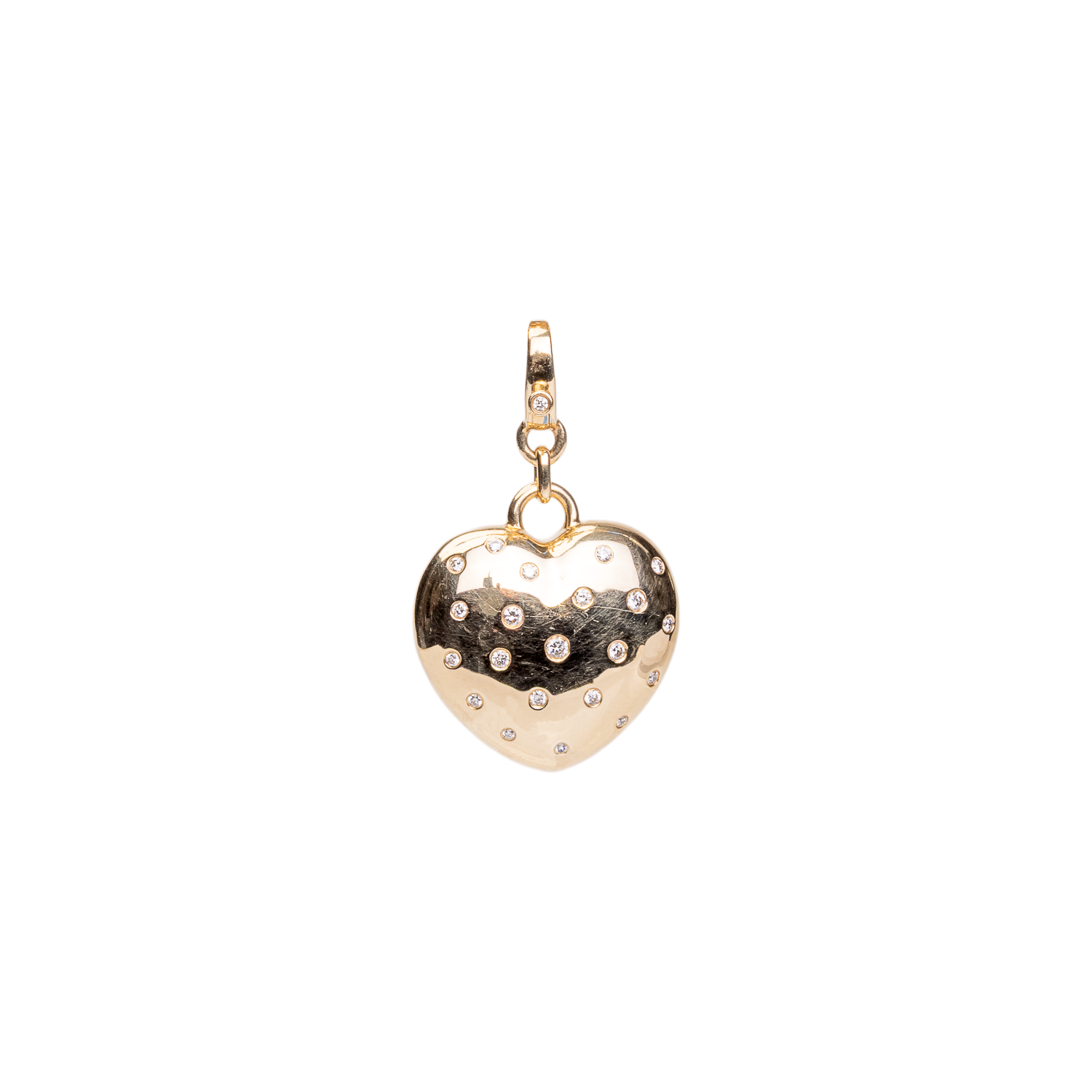 Puffed Heart Charm