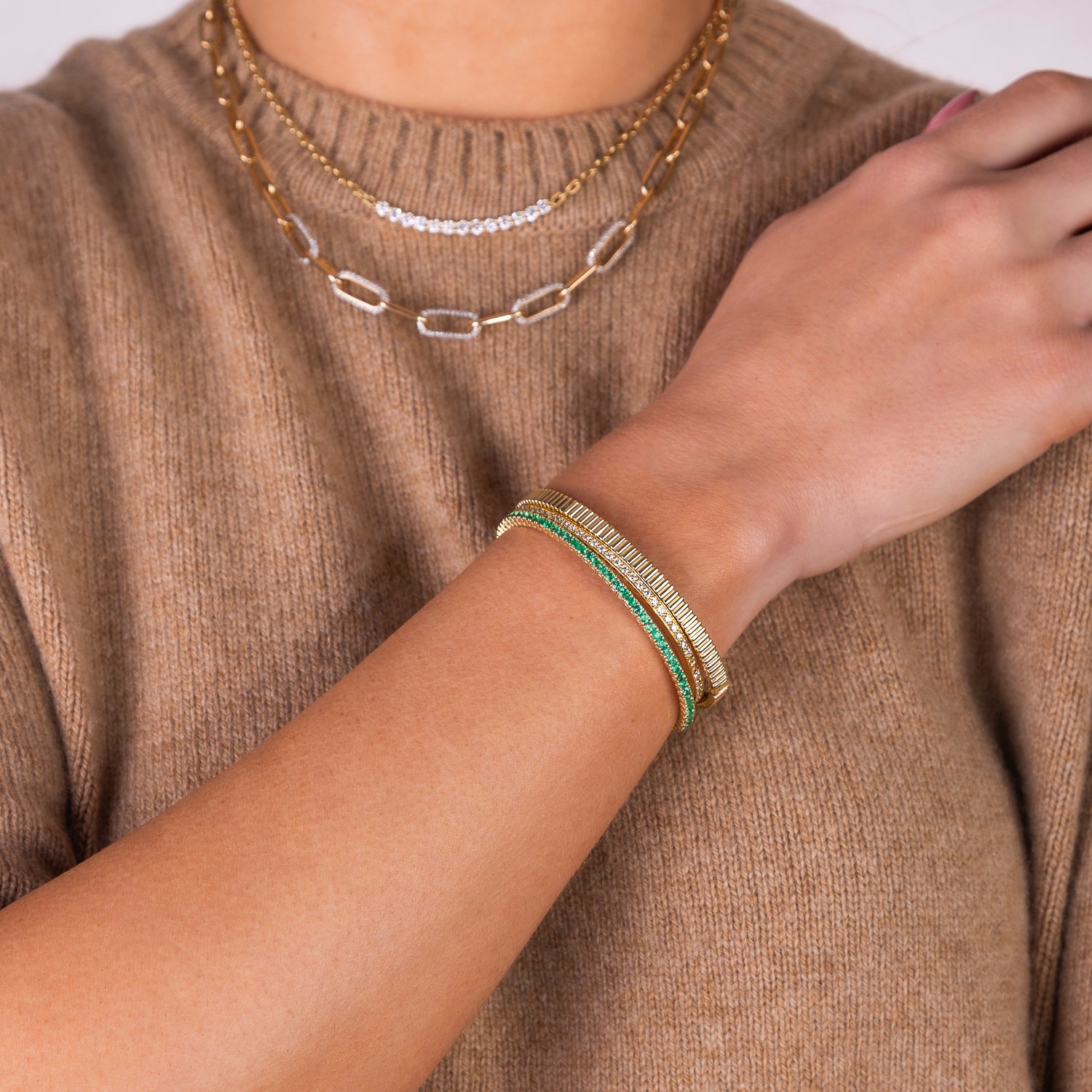 Flexible Tennis Bangle