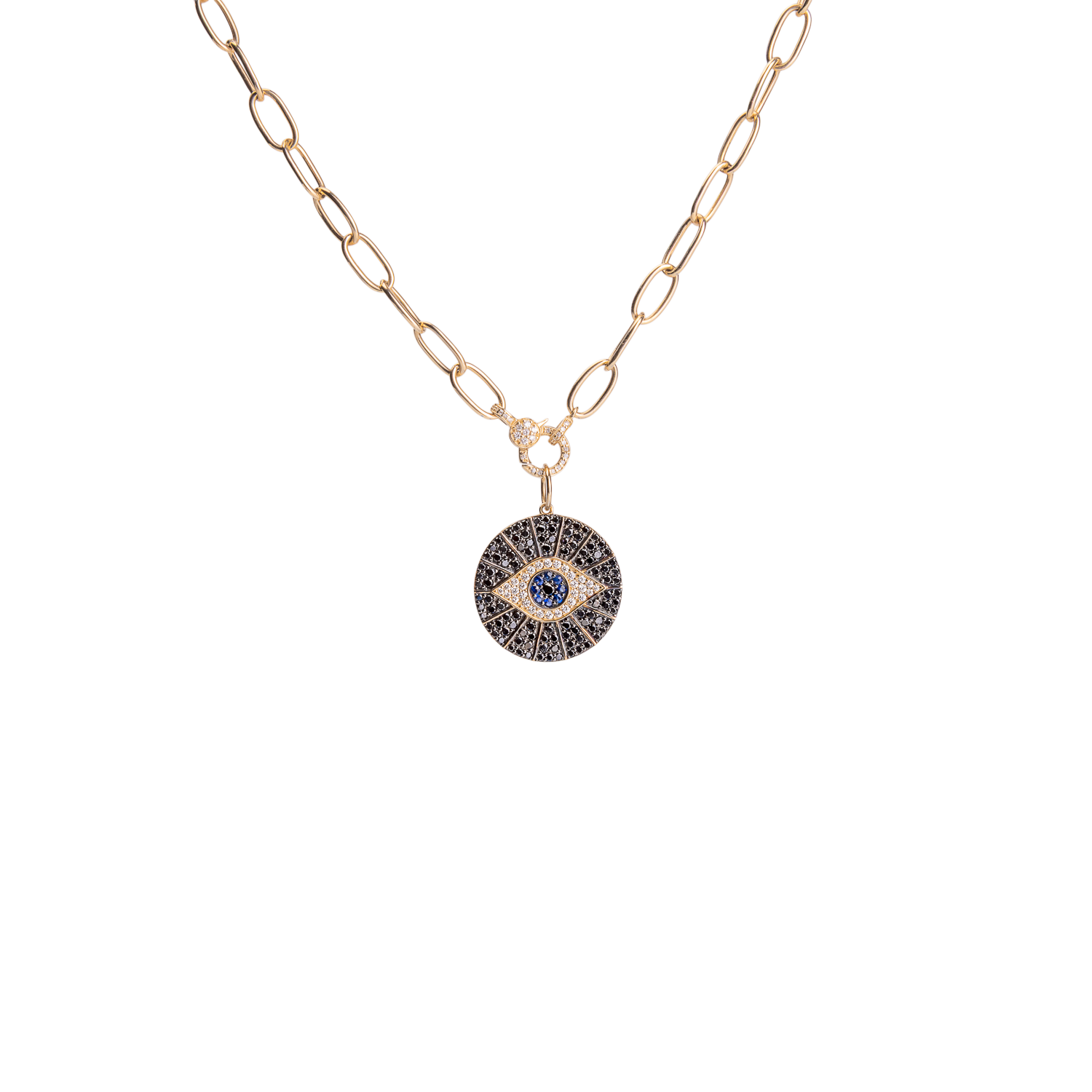 Radiant Evil Eye Charm