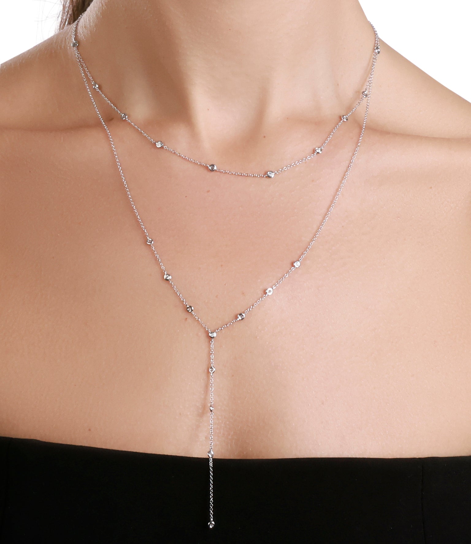 Diamond By The Yard Lariat