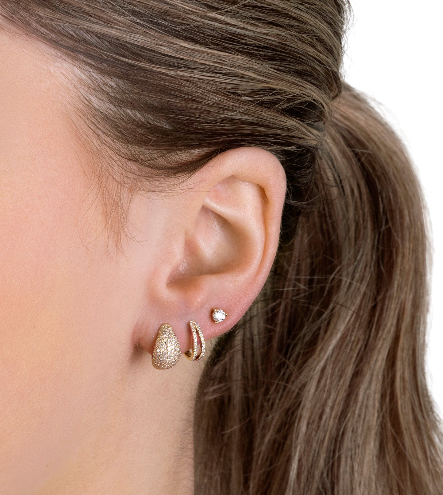 Diamonds Purse Huggies