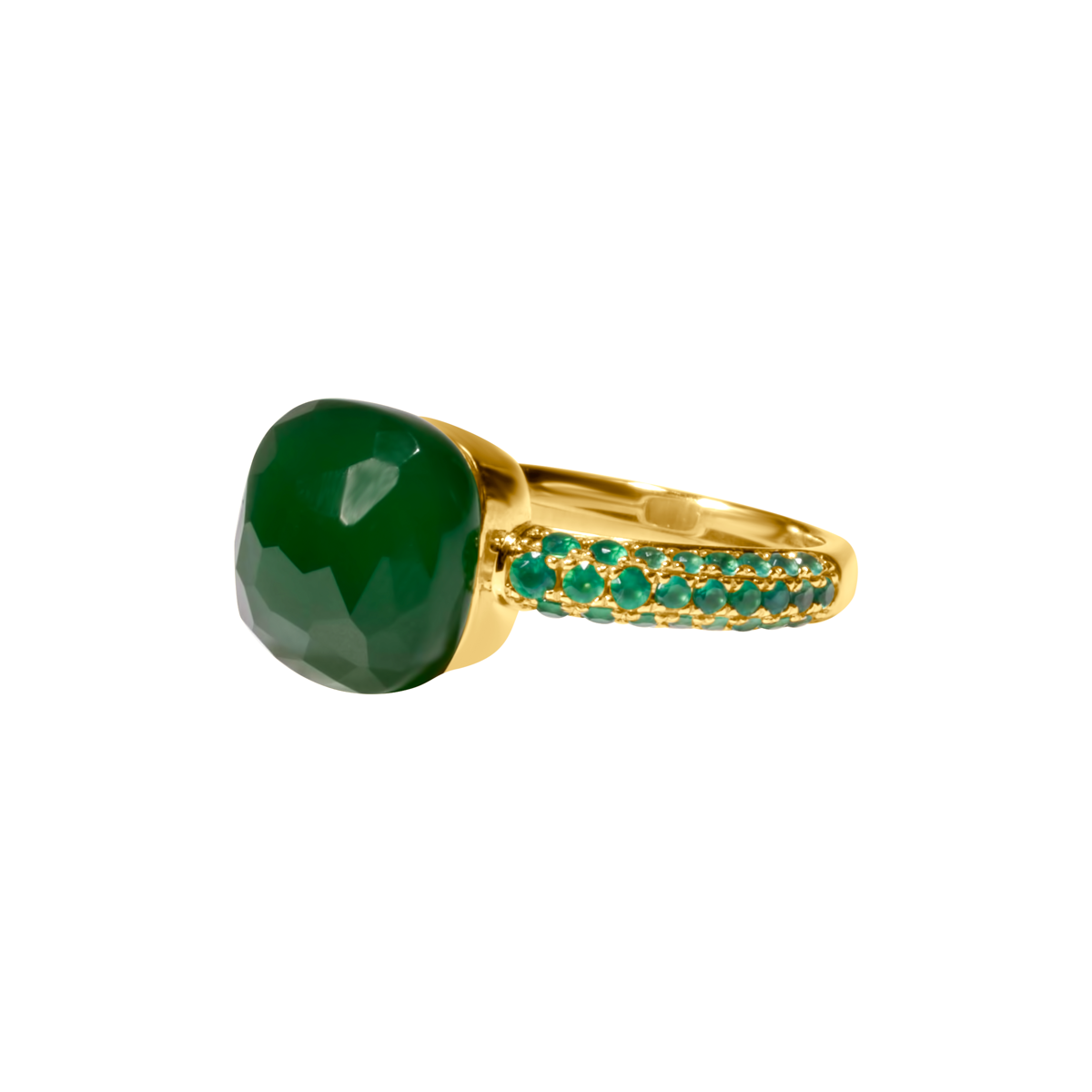 Spectacular Gemstone Cocktail Ring