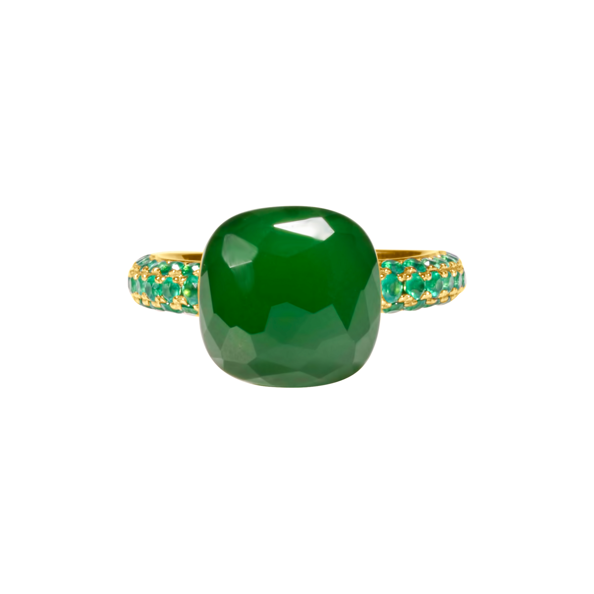 Spectacular Gemstone Cocktail Ring