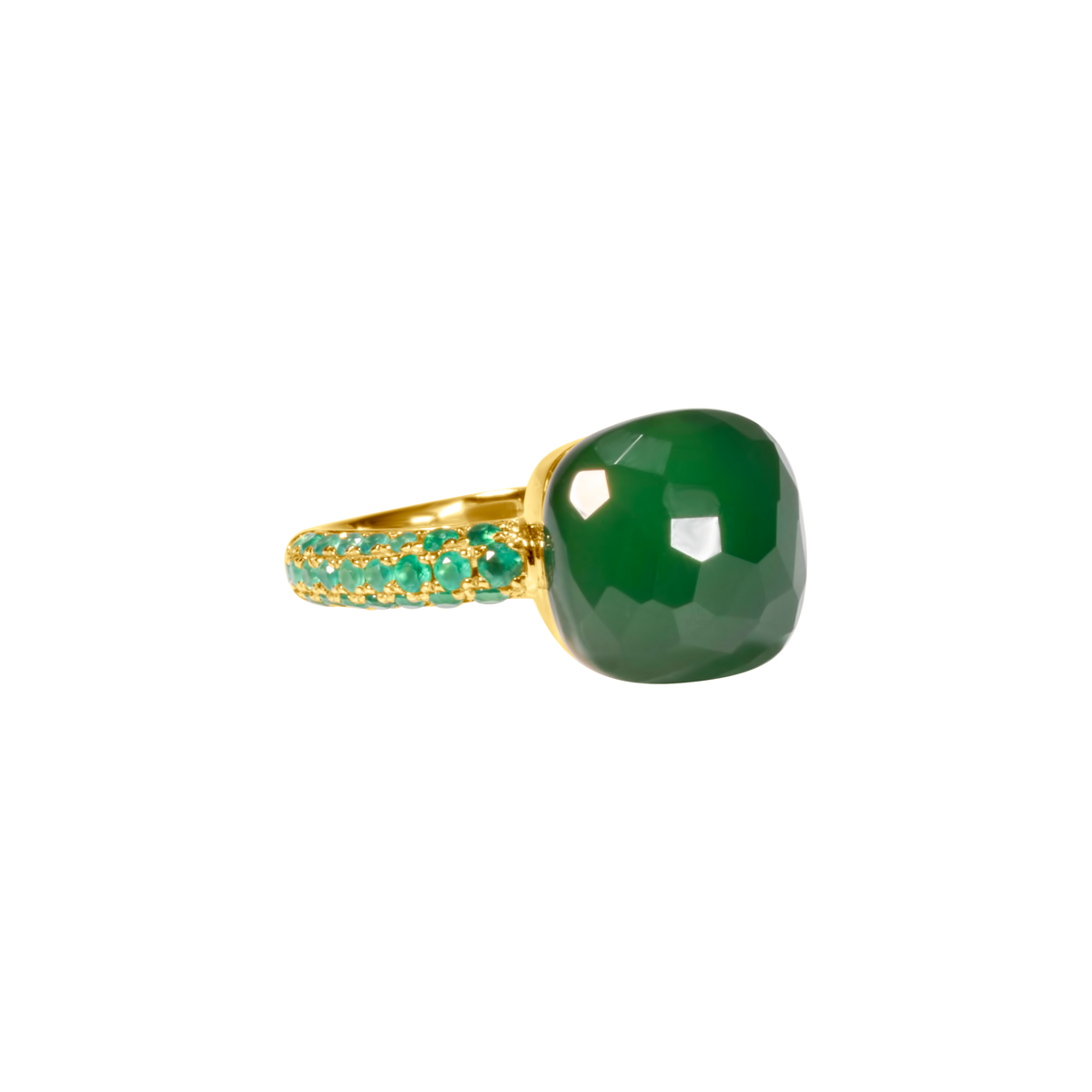Spectacular Gemstone Cocktail Ring
