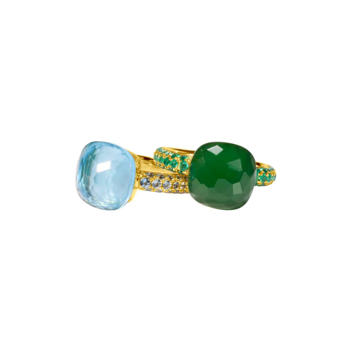 Spectacular Gemstone Cocktail Ring