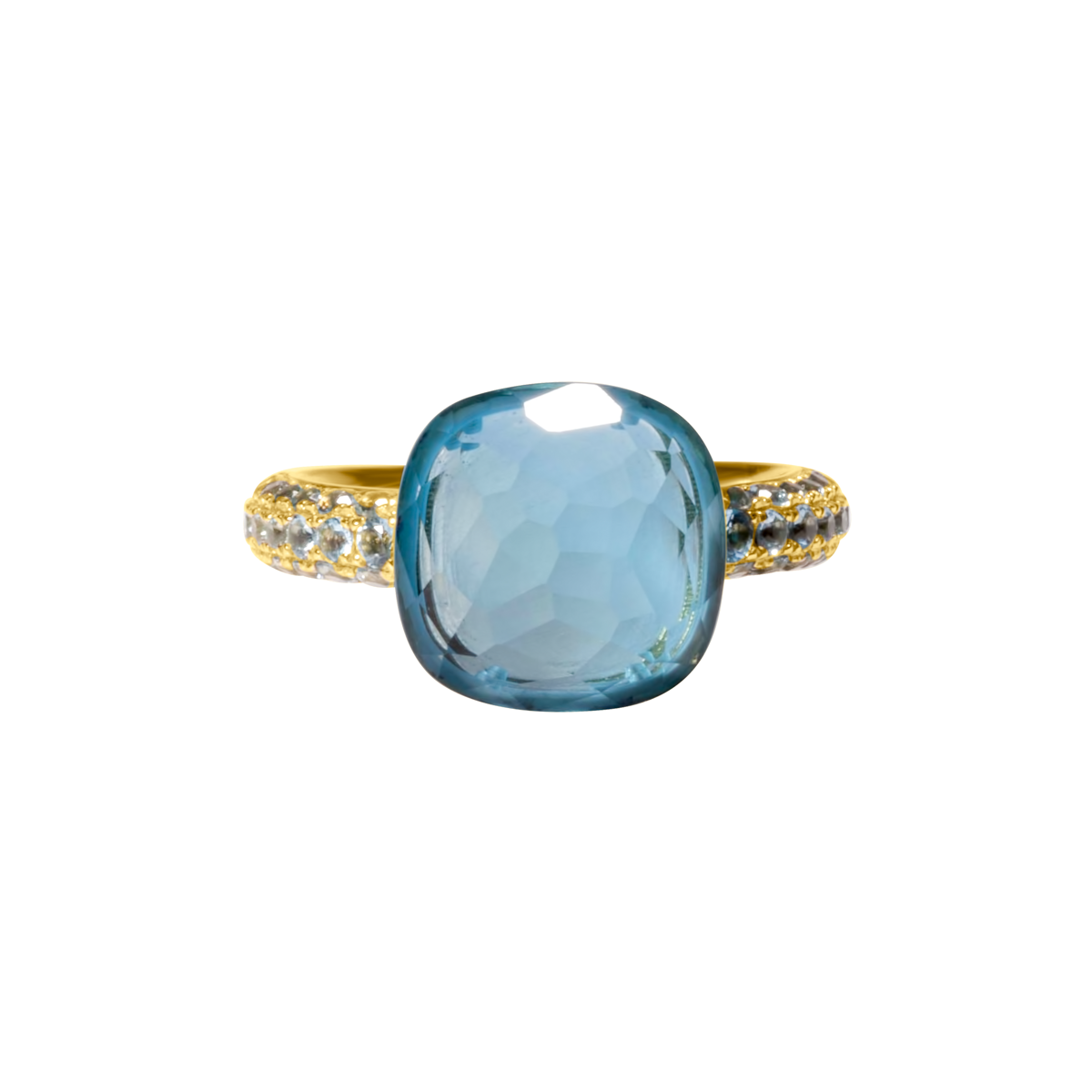 Spectacular Gemstone Cocktail Ring