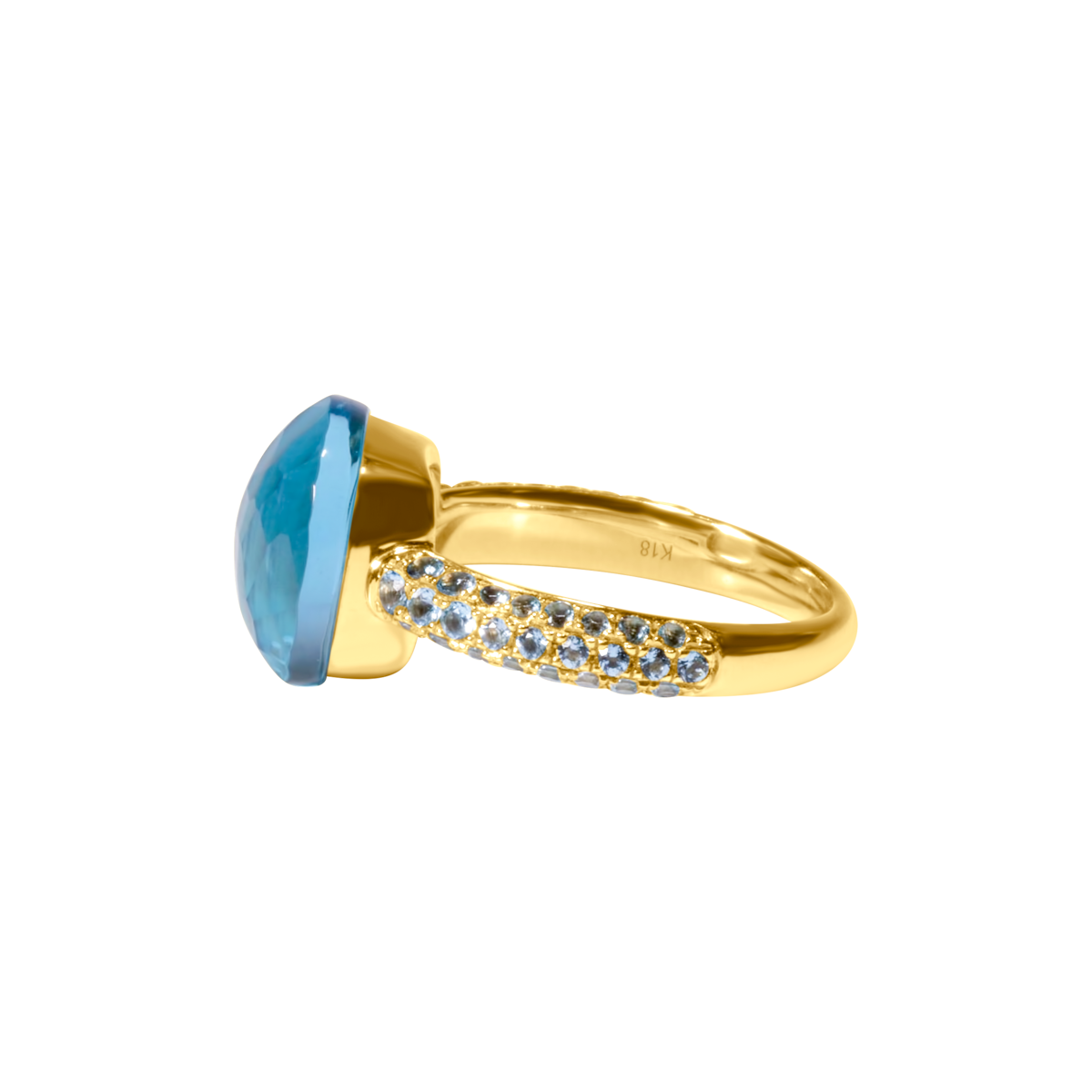Spectacular Gemstone Cocktail Ring