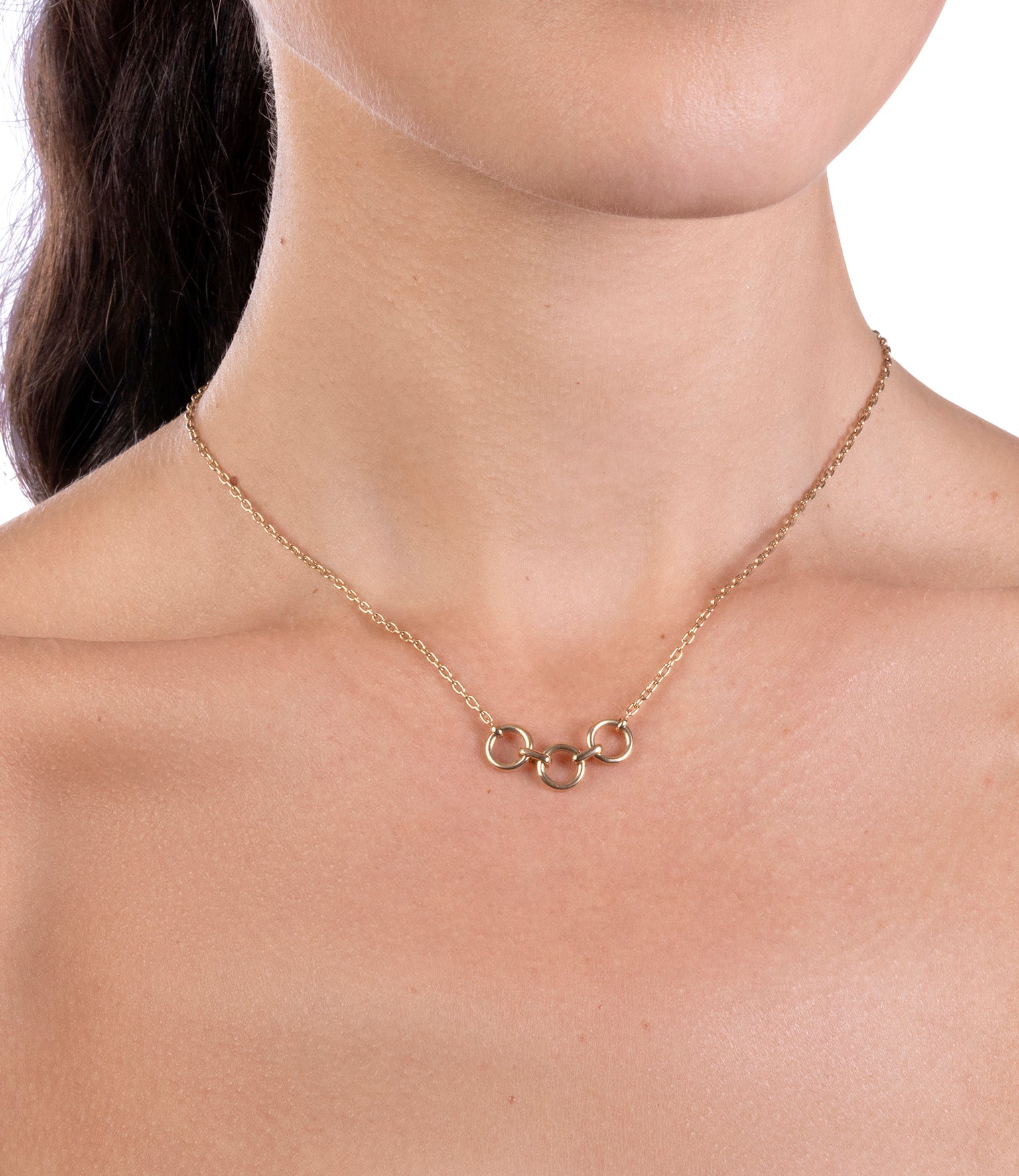 Triple Gold Link Chain